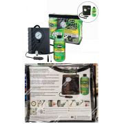 Kit d'étanchéité de réparation de crevaison de pneu plat Slime Smart Repair et kit de compresseur d'air